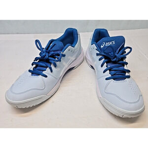 Asics Gel Dedicate 7 Shoes Womens sz 9 Sky Blue White Running Athletic Sneakers